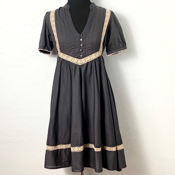 BOHEMIAN STYLE BABY DOLL DRESS - Picture 2 of 4